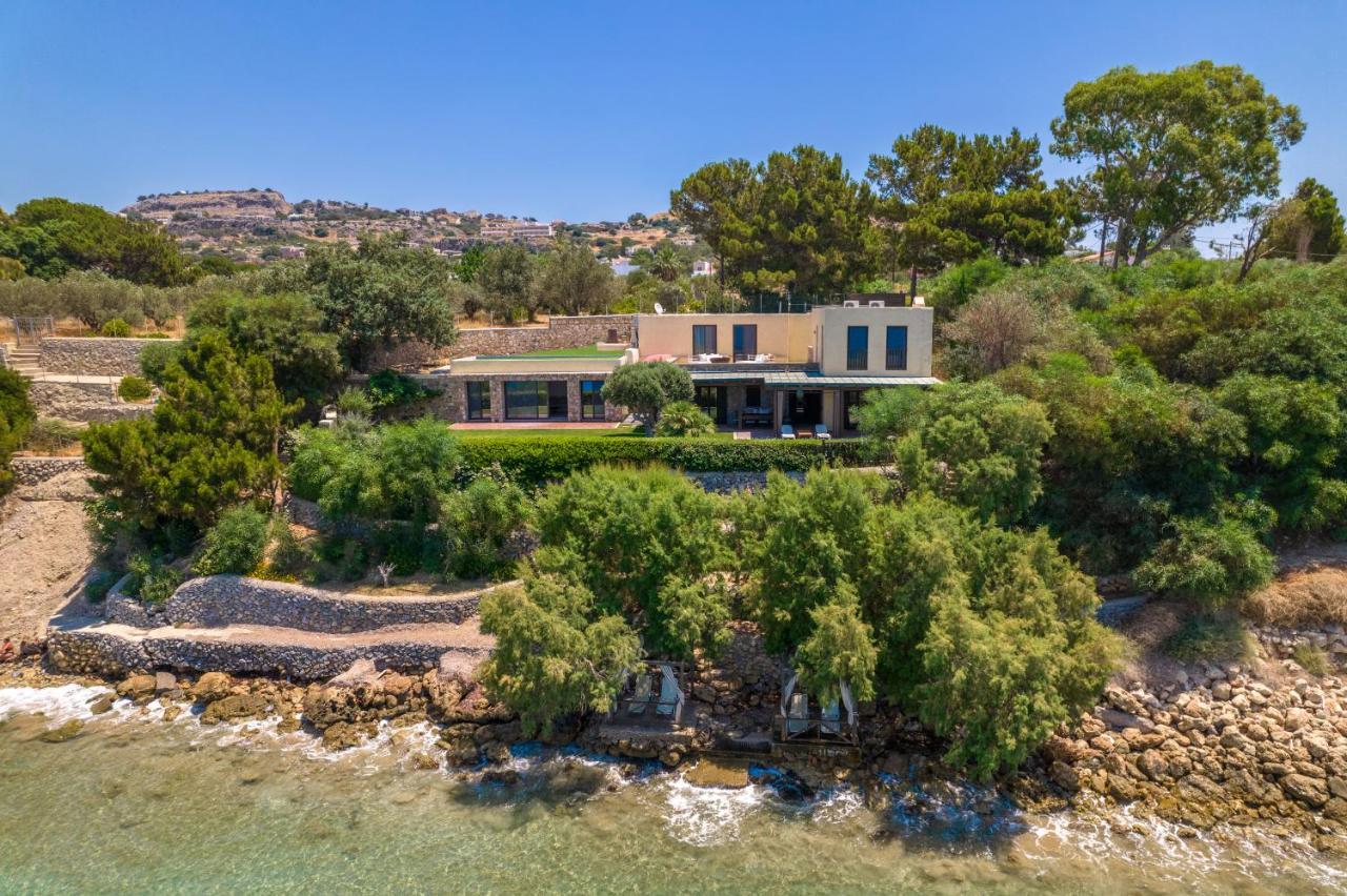 Aquavisionaire Beach Front Villa Lindos  Exterior photo